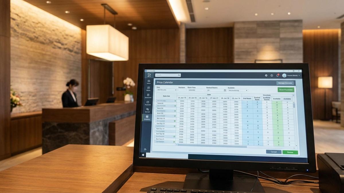 酒店预定系统价格房量管理