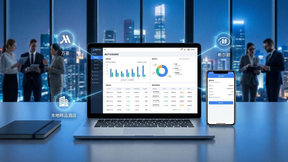 酒店平台小程序统一收款与商户提现