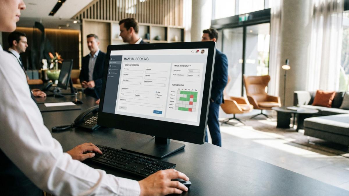 酒店订房系统手动创建订单