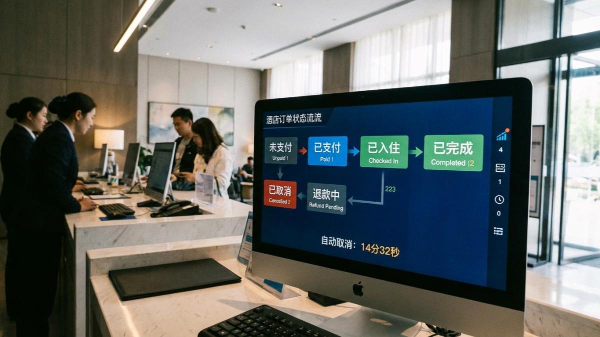 酒店预定系统订单状态流转