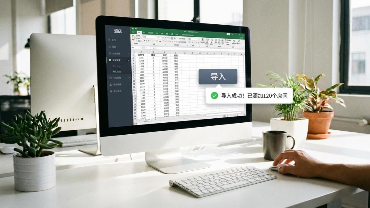 酒店订房系统房间编号批量导入