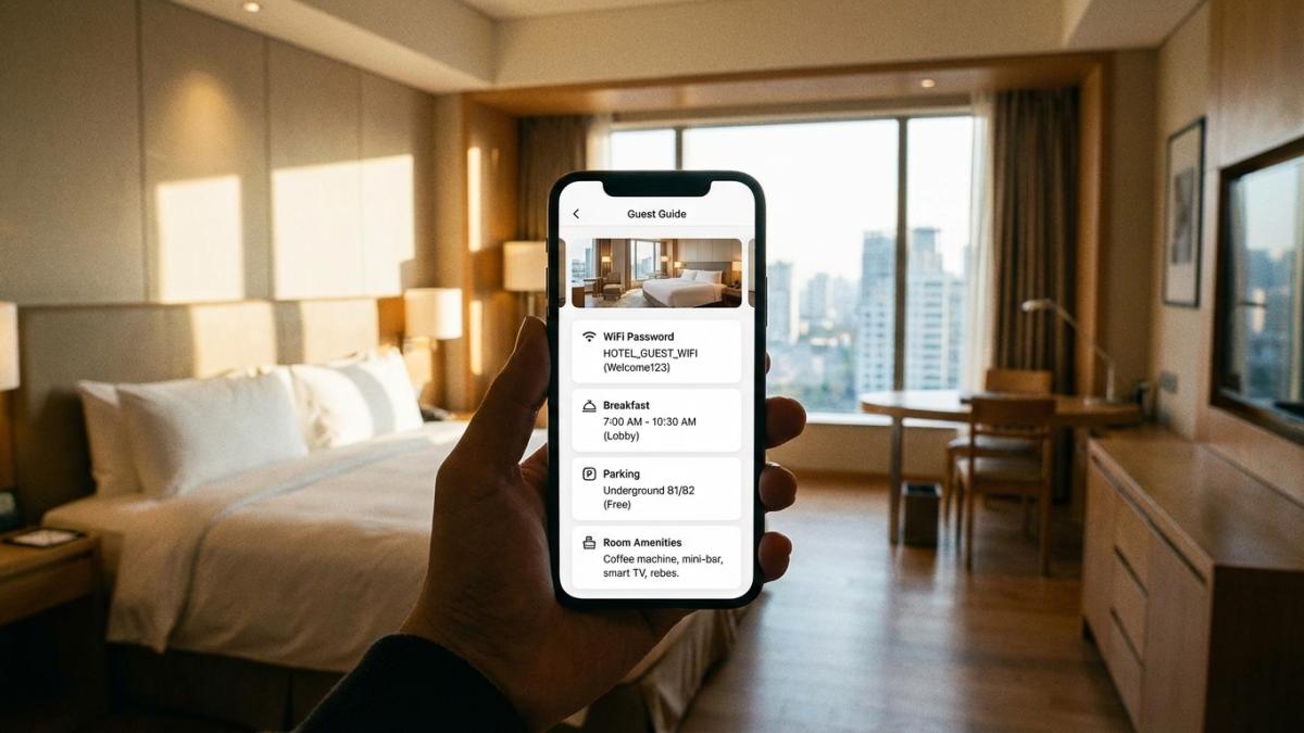 酒店小程序入住指南