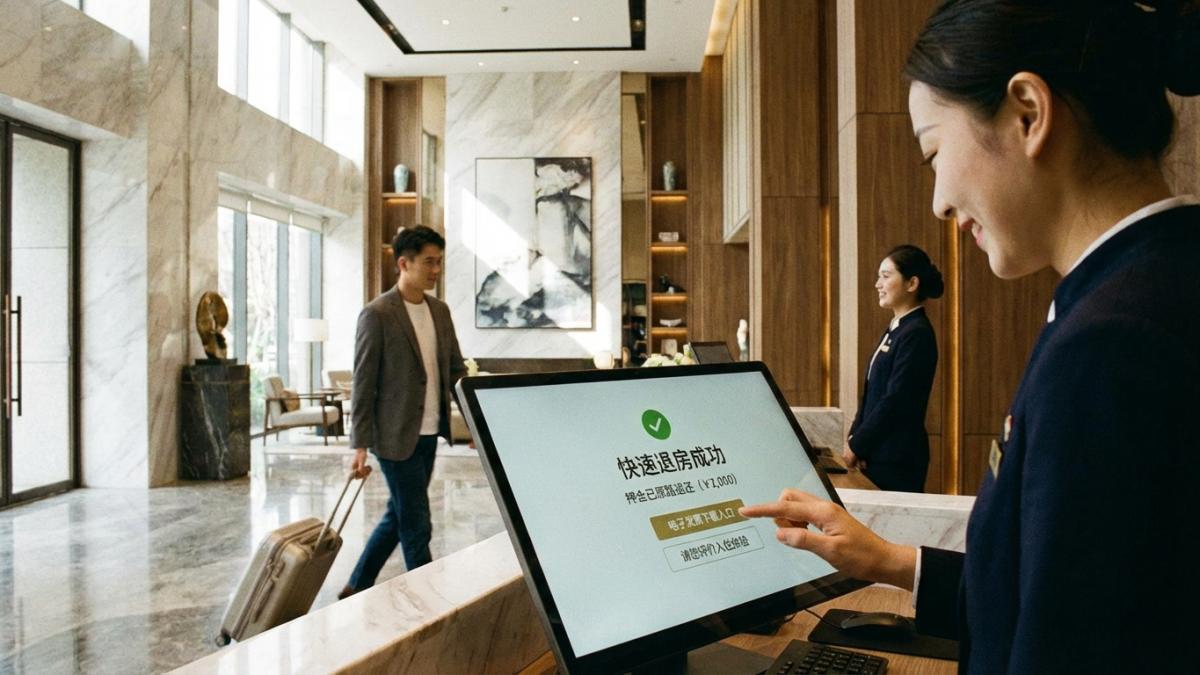 酒店小程序快速退房