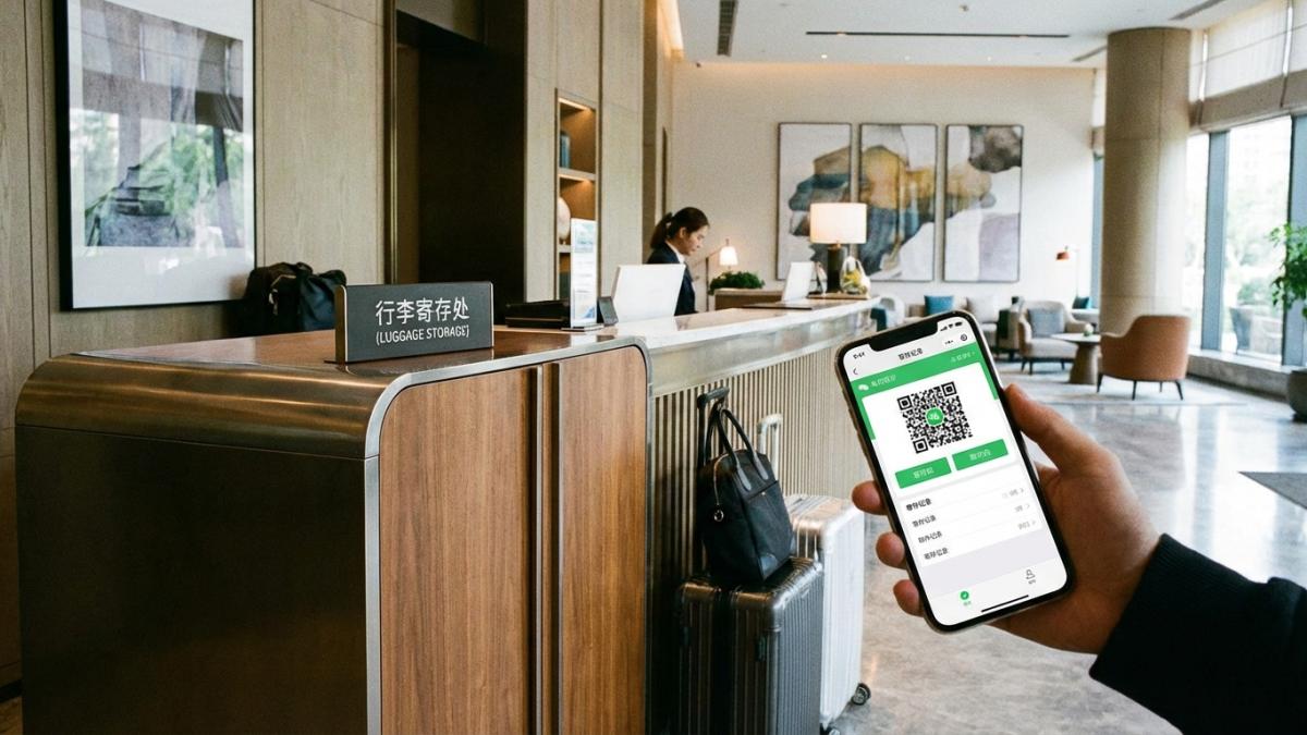 酒店小程序行李寄存