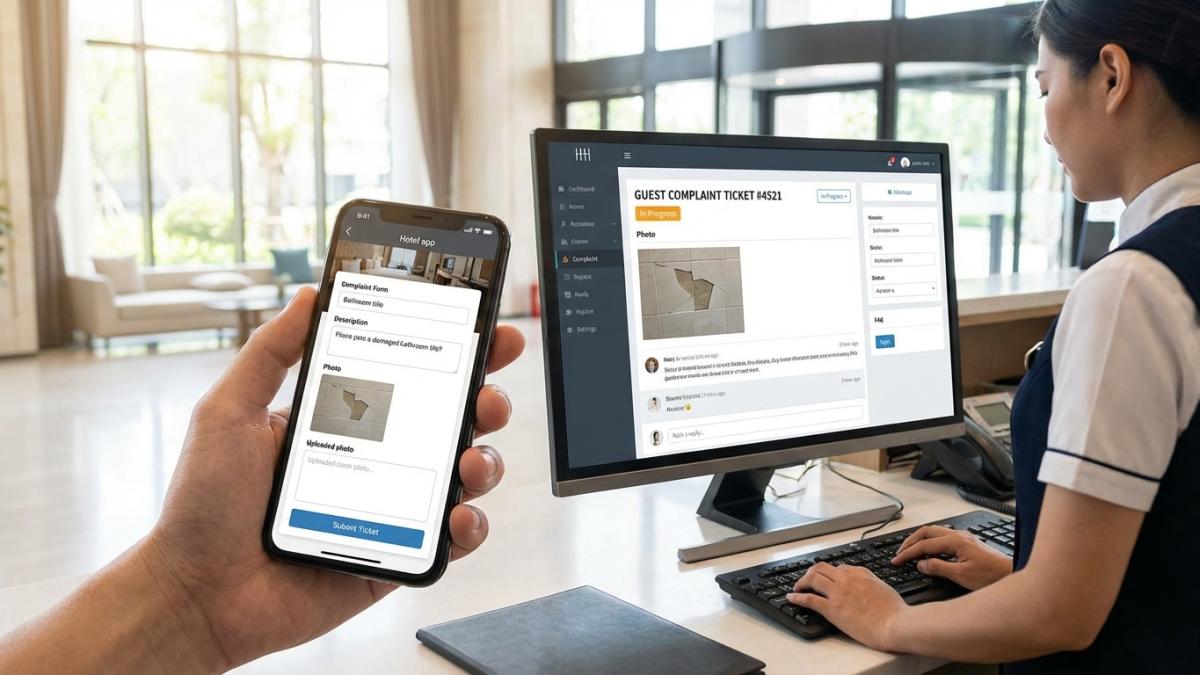 酒店小程序客诉投诉工单
