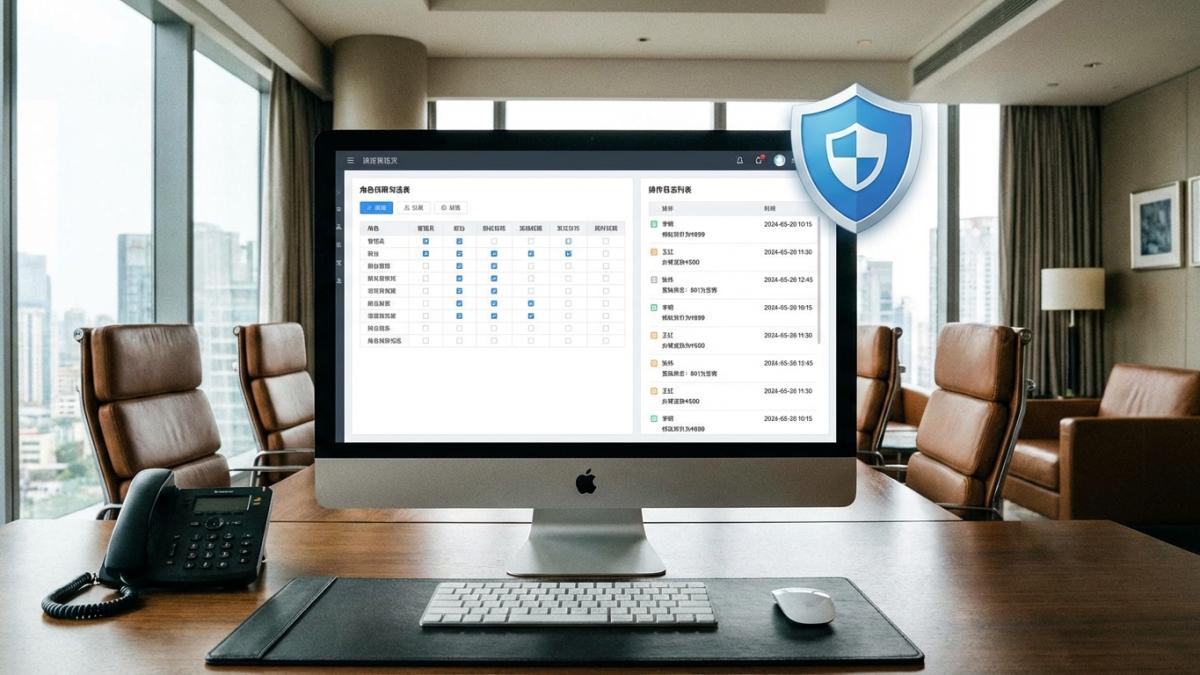 酒店系统开发权限分级与操作日志