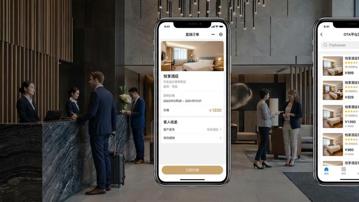 酒店小程序和OTA平台区别
