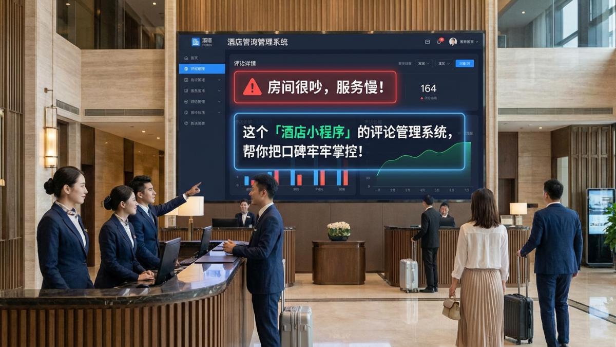 差评一出全白干？这个「酒店小程序」的评论管理系统，帮你把口碑牢牢掌控！.jpg